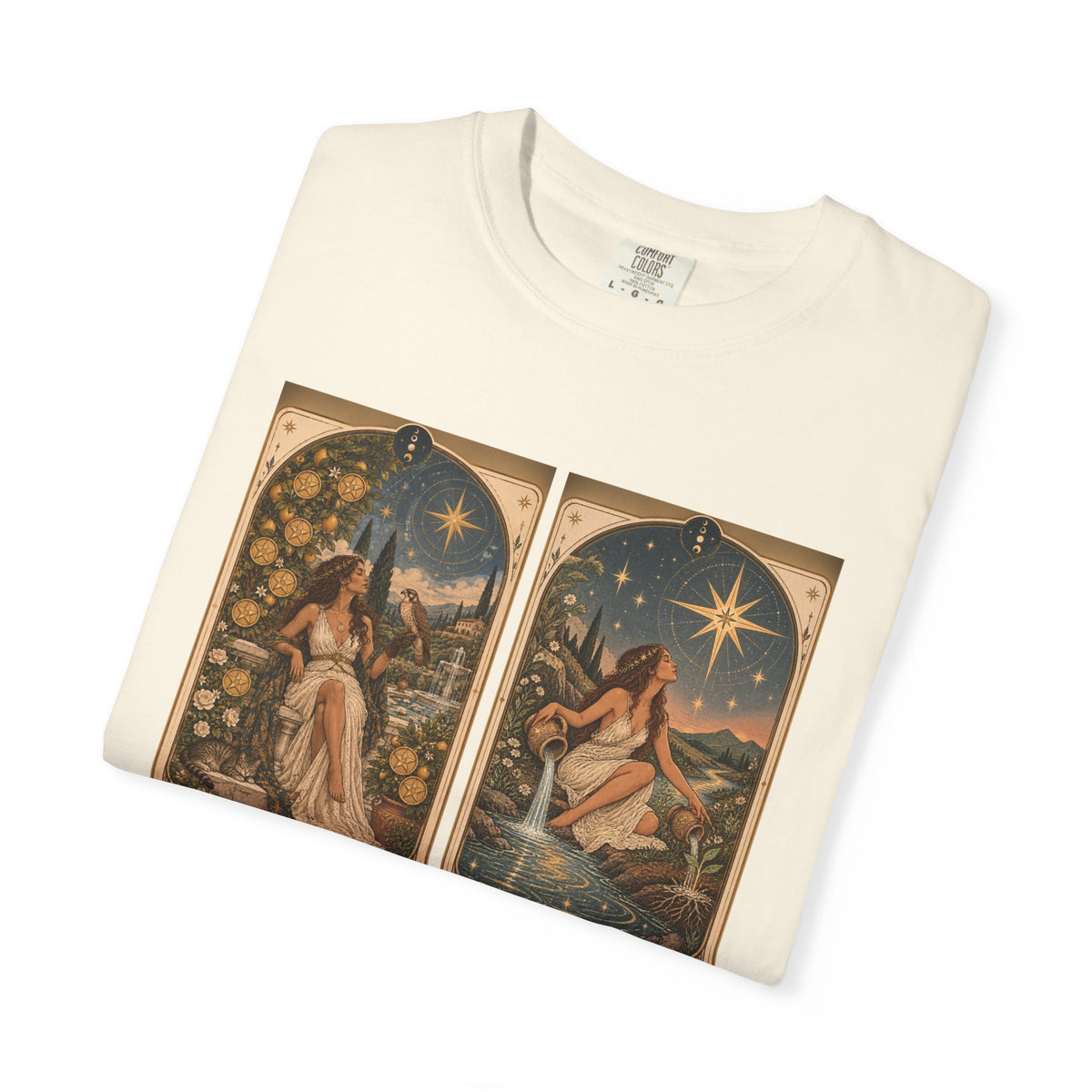 Grateful and growing - The Card Ahead Comfort Colors 1717 graphic T-shirt