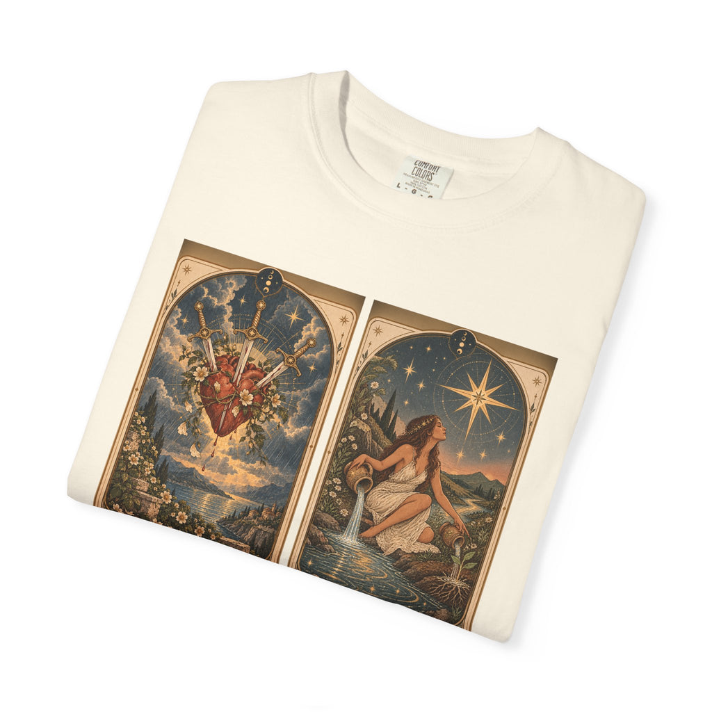 Recovered beautifully - The Card Ahead Comfort Colors 1717 graphic T-shirt
