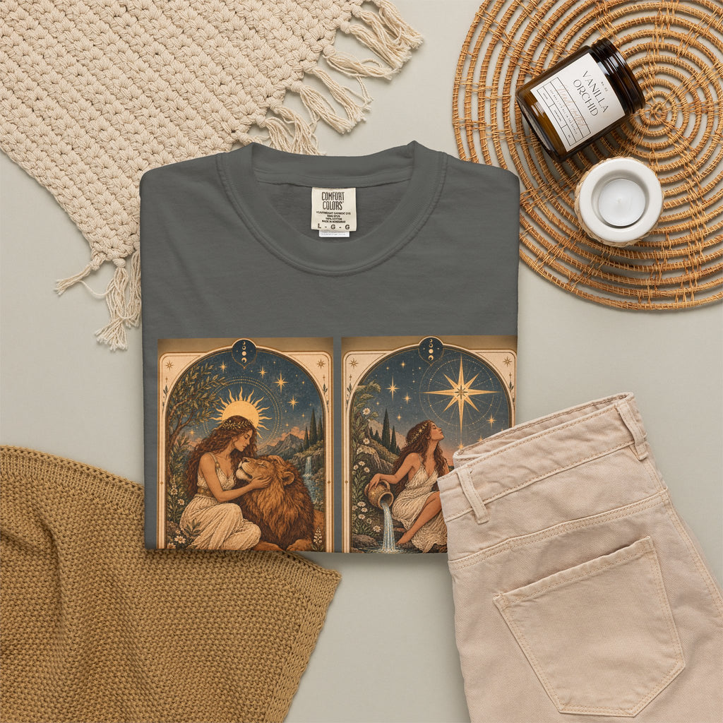 Soft. Not fragile - The Card Ahead Comfort Colors 1717 graphic T-shirt