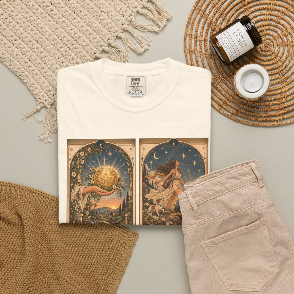 A new way - The Card Ahead Comfort Colors 1717 graphic T-shirt