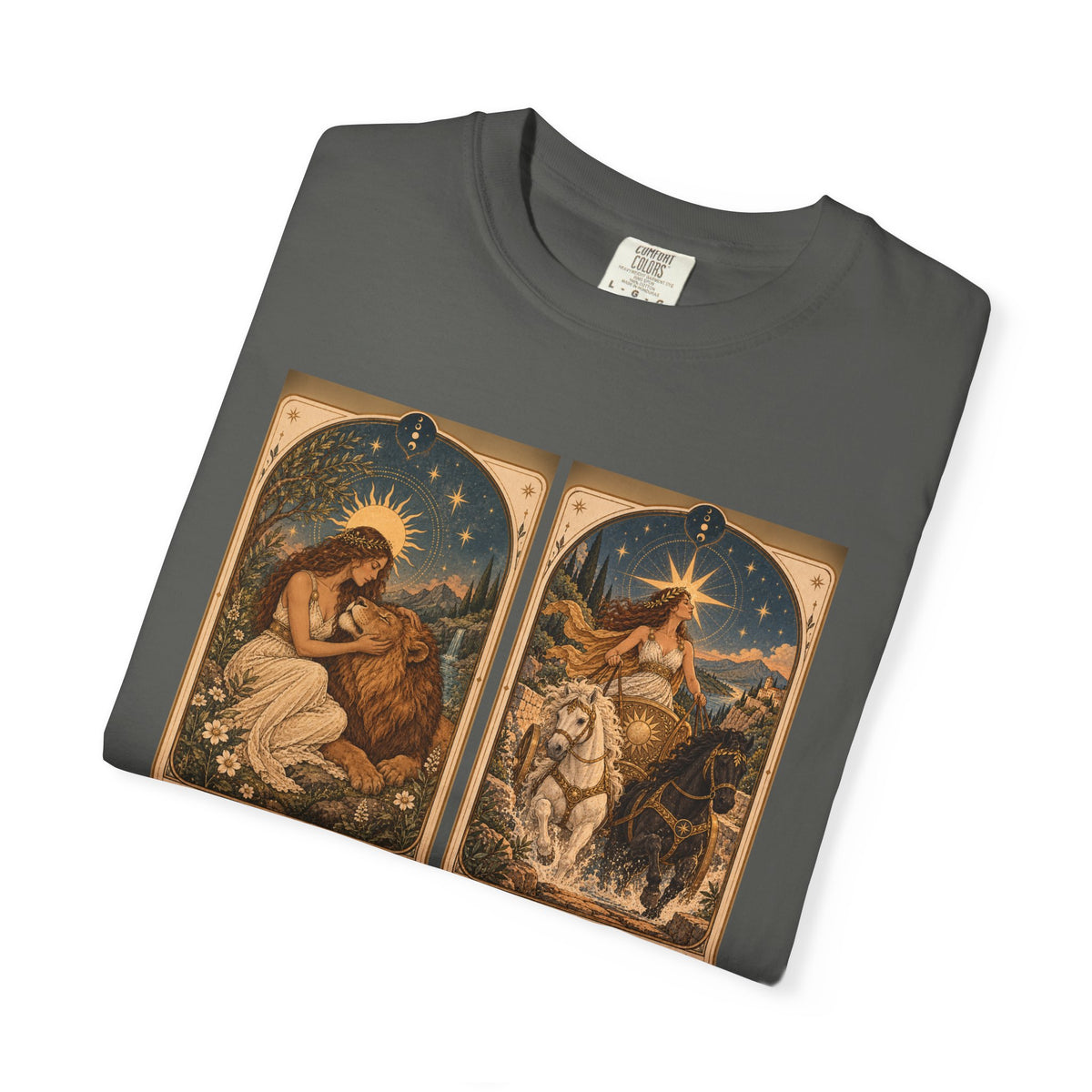 Nervous. Going anyway - The Card Ahead Comfort Colors 1717 graphic T-shirt