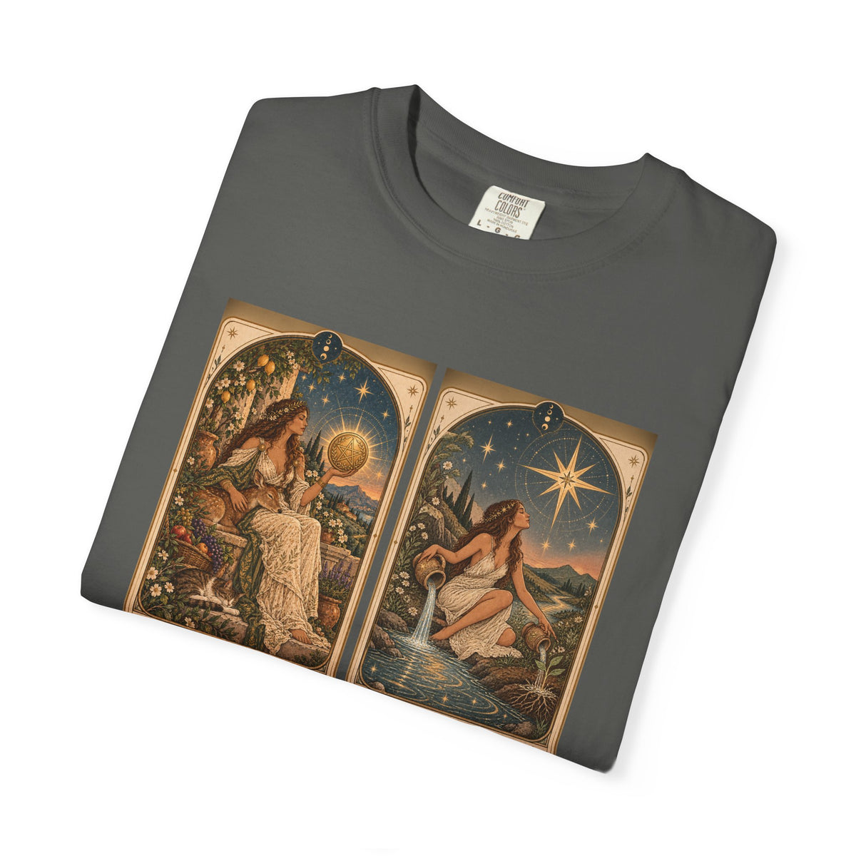 Rich in the right things - The Card Ahead Comfort Colors 1717 graphic T-shirt