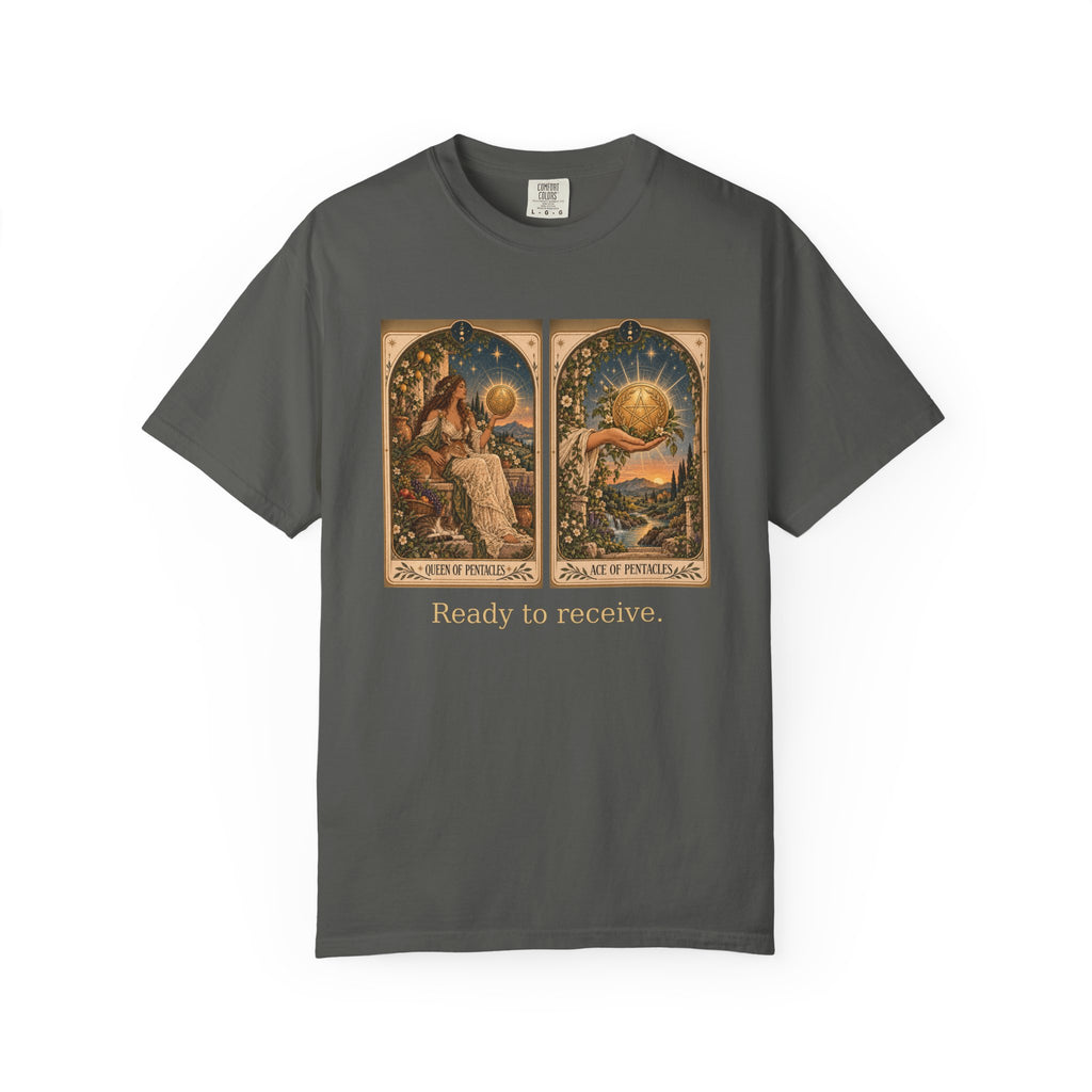 Ready to receive - The Card Ahead Comfort Colors 1717 graphic T-shirt