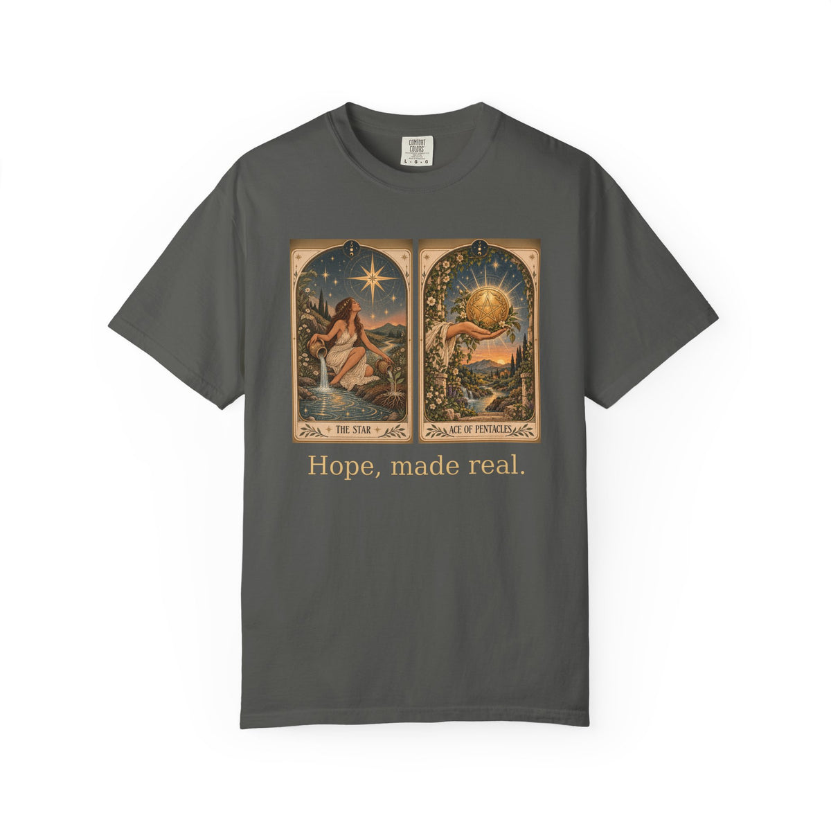 Hope, made real - The Card Ahead Comfort Colors 1717 graphic T-shirt